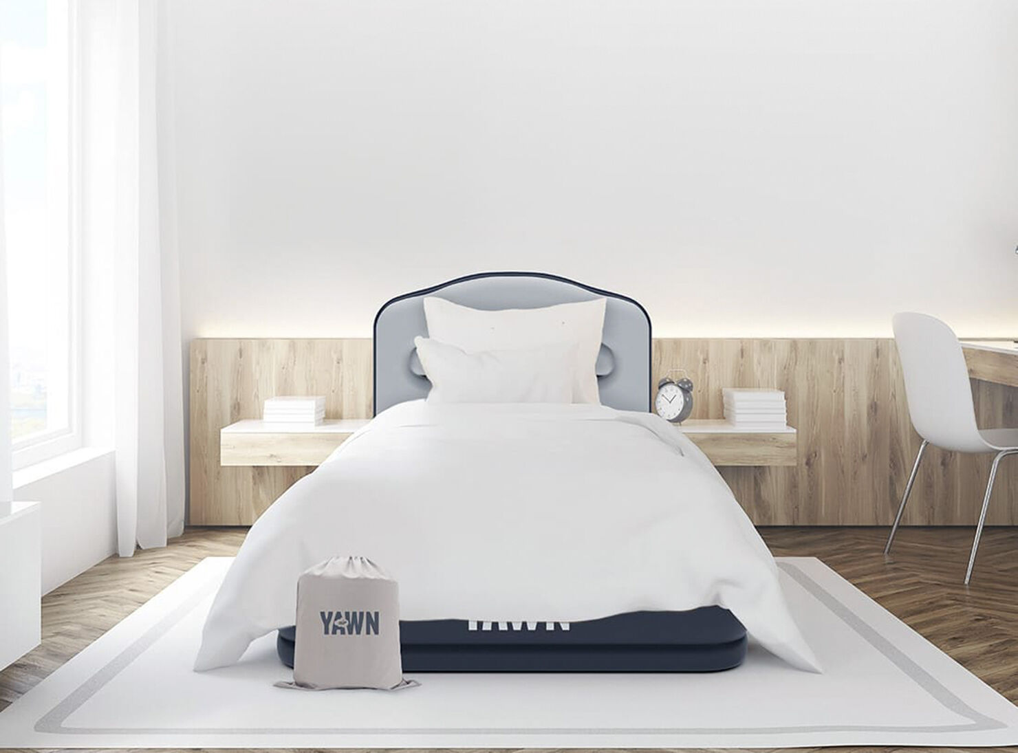 Colchón Inflable Tamaño Single Yawn Air Bed - Sacos de Dormir y Colchones |  Paris.cl