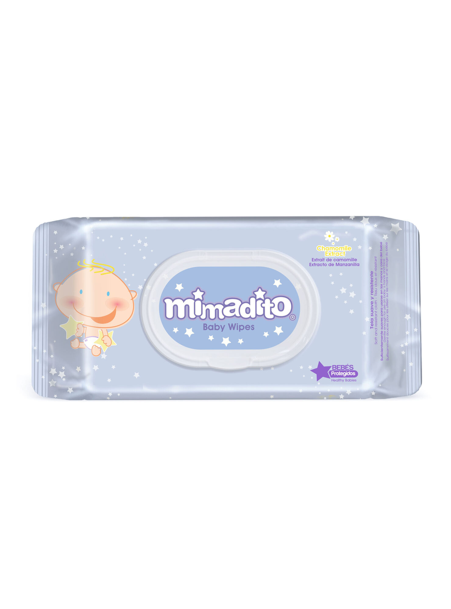 Toallas Húmedas Premium para Bebe Mimadito - Rostro | Paris.cl