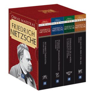 Friedrich Nietzsche (Obras Maestras - 4 Volumenes),hi-res