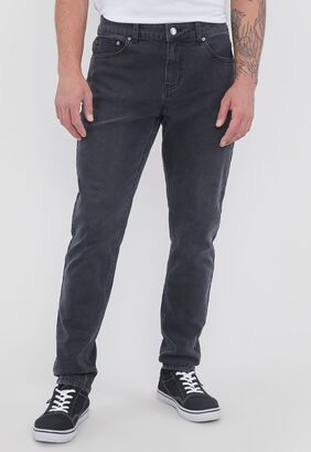 Jeans Hombre Skinny Fit Spandex Negro Color Corona,hi-res