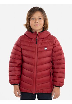 Parka Light Color Quilted Niño Rojo Maui and Sons,hi-res