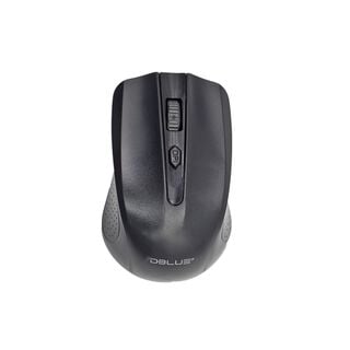 Mouse Inalámbrico Óptico De 3 Botones Color Negro - PuntoStore,hi-res