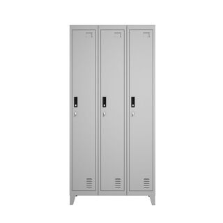 Lockers Metálicos: 3 Cuerpos y 3 Puertas,hi-res