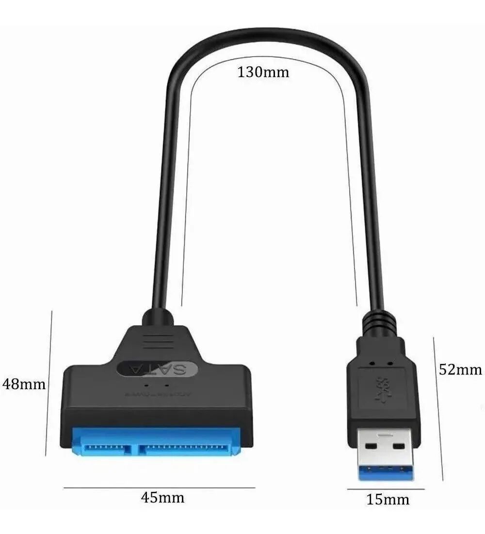 Ripley - CABLE SATA A USB PARA DISCO DURO LAPTOP 2.5' MI075