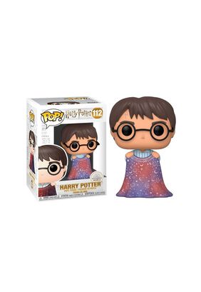 Funko Pop Harry Potter Harry w/ Invisibility Cloak 112,hi-res