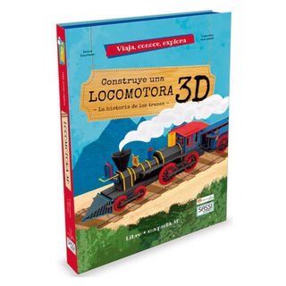 Libro Mas Maqueta Construye Una Locomotora 3D,hi-res