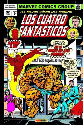 Marvel Gold Omnibus Los 4 Fantásticos 9 Cuando Los Titanes Chocan,hi-res