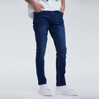 Jeans Hombre Slim Denim Lavado Azul Fashion´s Park,hi-res