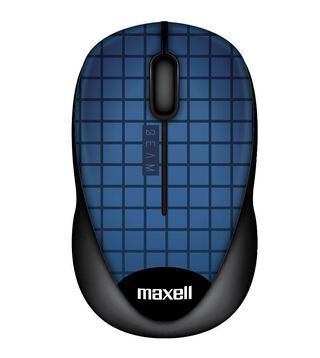 Mouse Óptico Inalámbrico Maxell Trace 1600 Dpi 2.4ghz Azul,hi-res