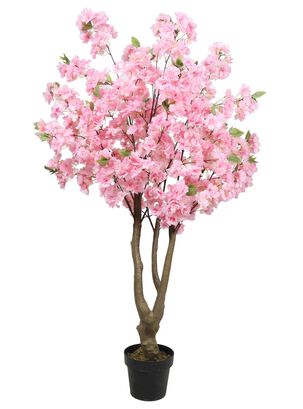 Arbol de Cerezo en flor rosado de 150 cm,hi-res