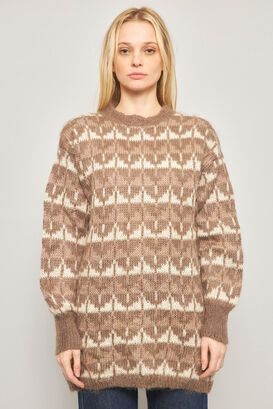 Sweater casual  multicolor christian d talla S 051,hi-res