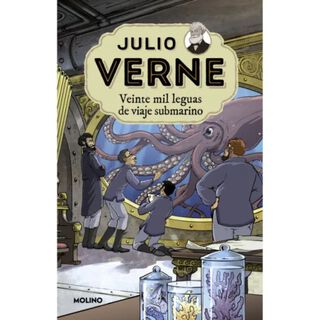 Julio Verne 4. Veinte Mil Leguas De Viaje Submarino,hi-res
