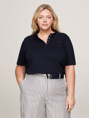 Polo Curve 1985 Collection Azul Tommy Hilfiger,hi-res