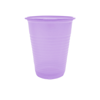 Vasos Plásticos Desechables Color Lila 25 Unidades,hi-res