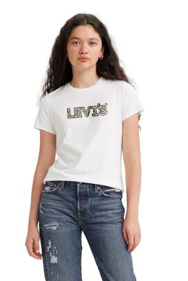 Polera Mujer Regular Fit Lisa Logo Blanco Levis 17369-2498,hi-res