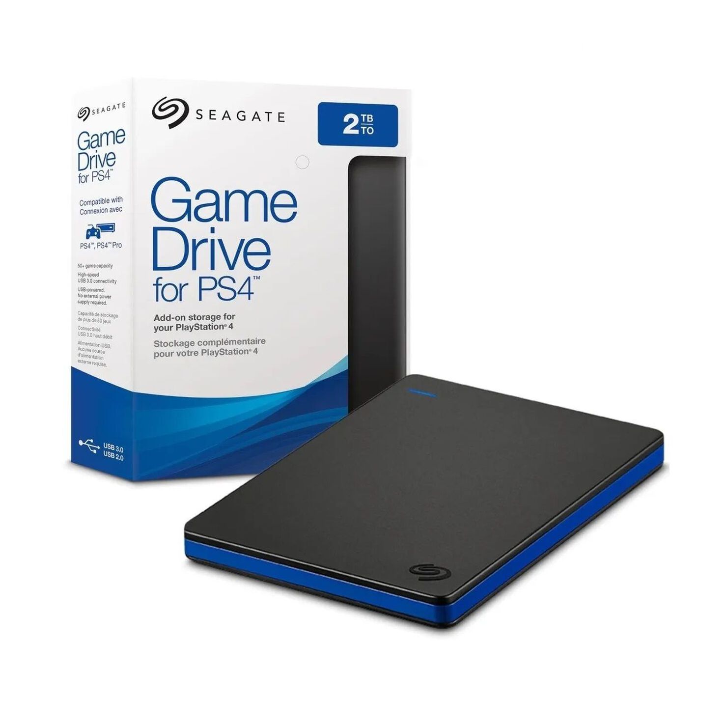 Disco duro externo Seagate 2TB game drive para ps4 | Paris.cl