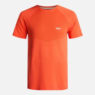 Polera Hombre Essential Sport T-Shirt Rojo Anaranjado Lippi,hi-res