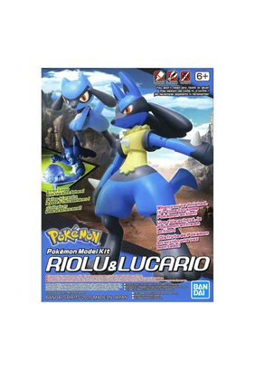 Pokémon Model Kit Riolu & Lucario,hi-res
