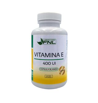 Vitamina E 400 UI 60 cápsulas FNL,hi-res